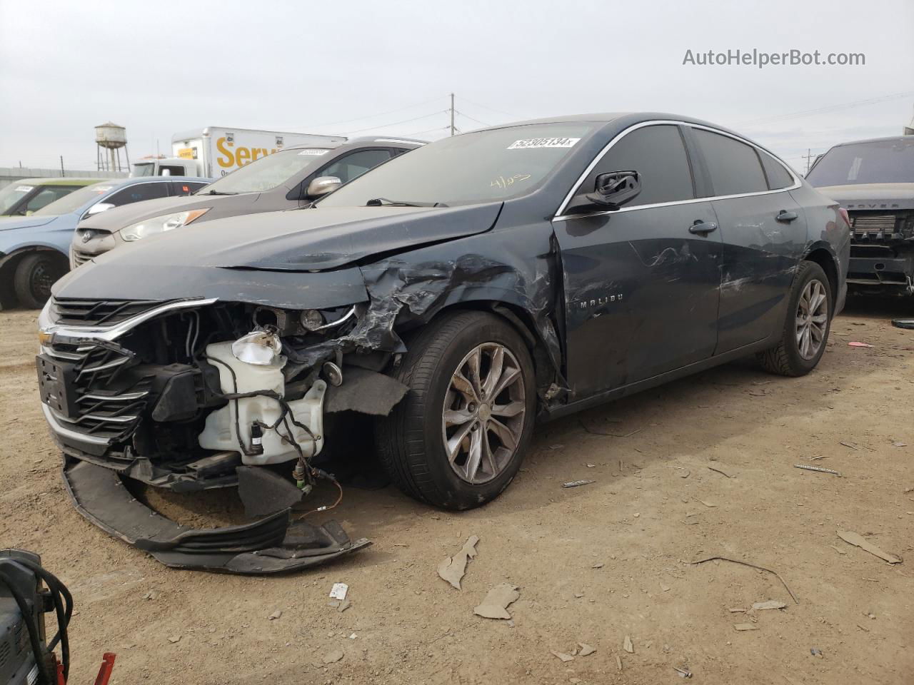 2017 Chevrolet Malibu Lt Charcoal vin: 1G1ZE5ST4HF184499