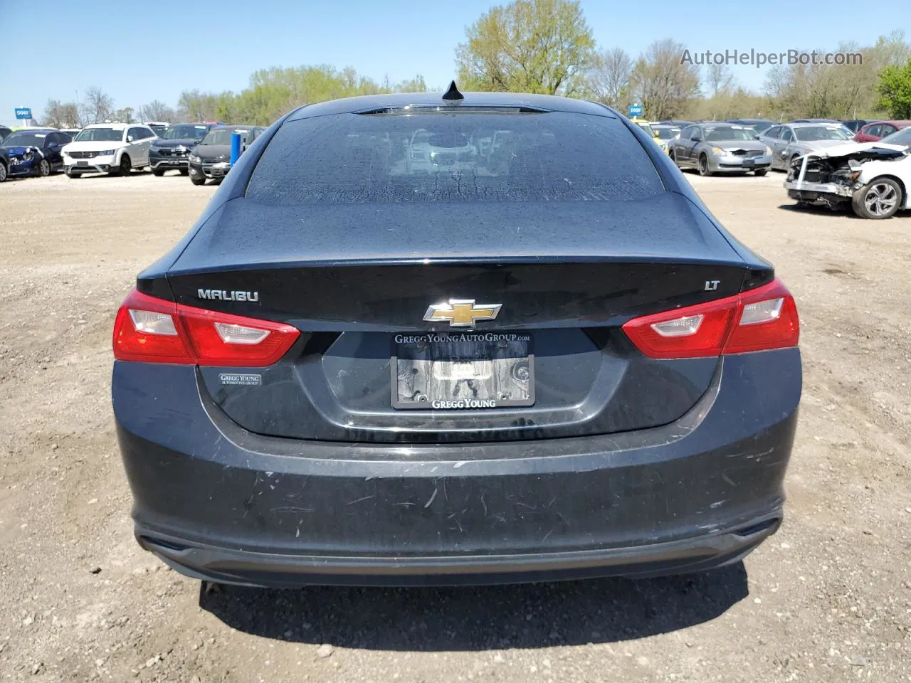 2017 Chevrolet Malibu Lt Черный vin: 1G1ZE5ST4HF185460