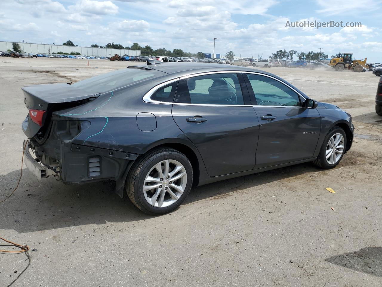 2017 Chevrolet Malibu Lt Серый vin: 1G1ZE5ST4HF189220