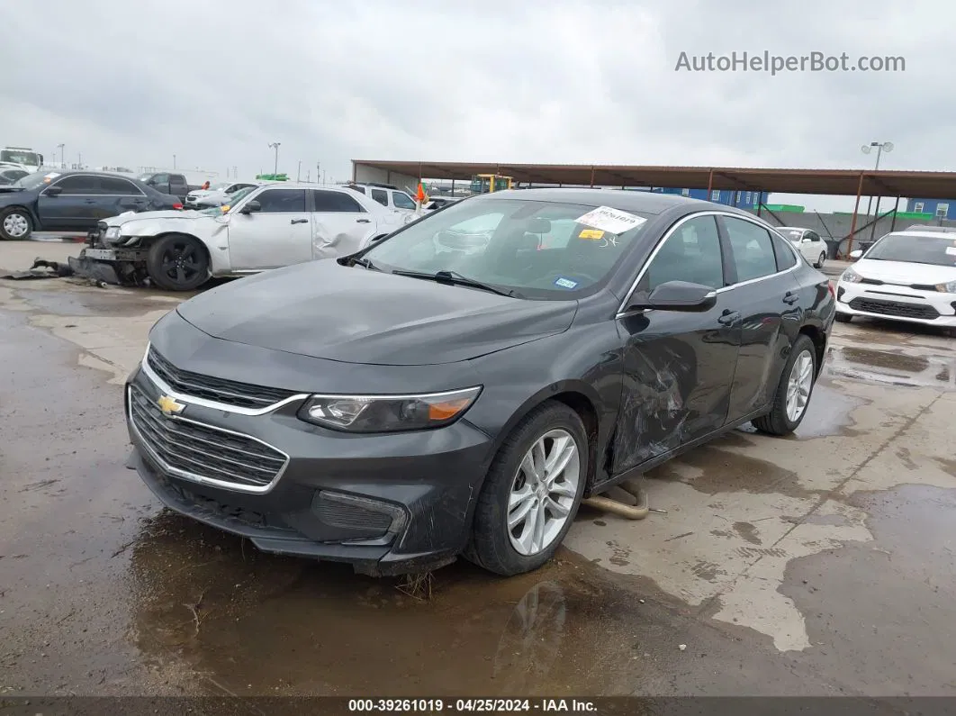 2017 Chevrolet Malibu 1lt Gray vin: 1G1ZE5ST4HF190447