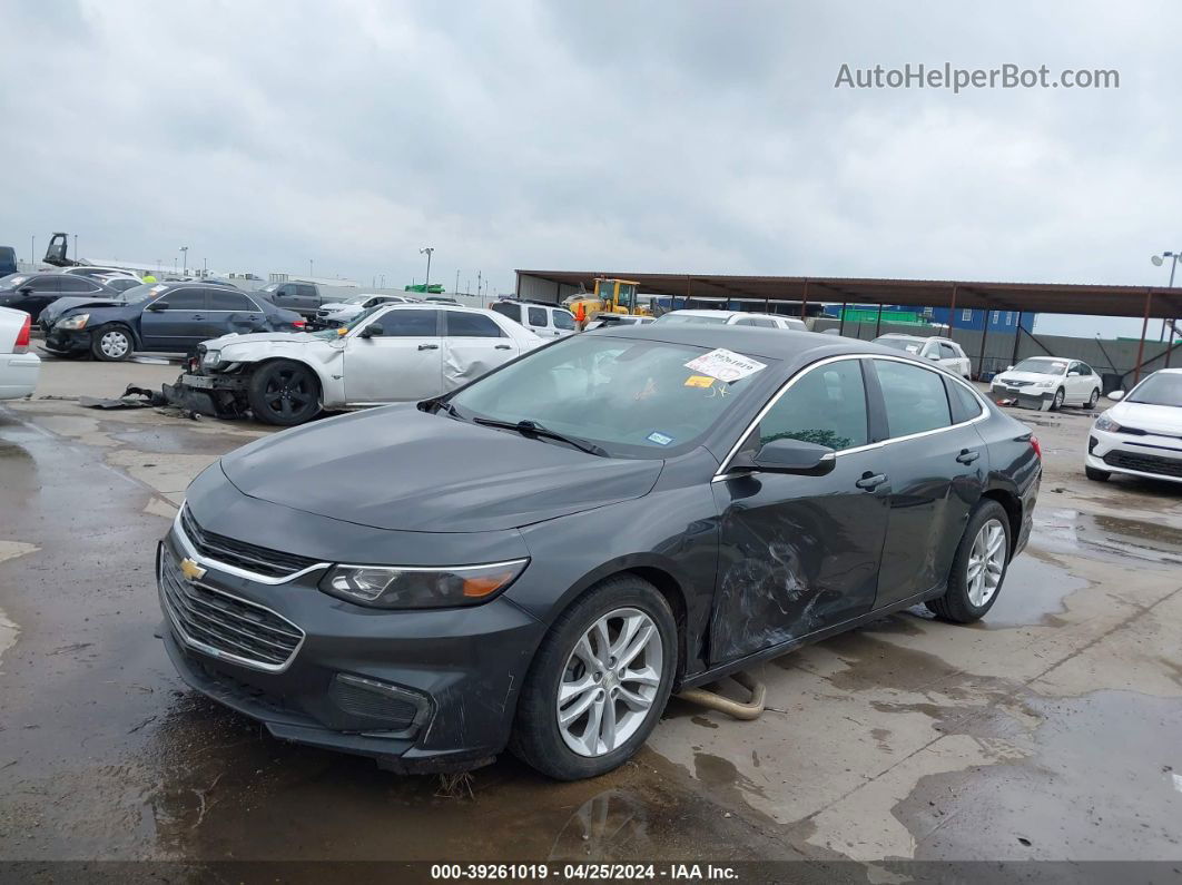 2017 Chevrolet Malibu 1lt Gray vin: 1G1ZE5ST4HF190447