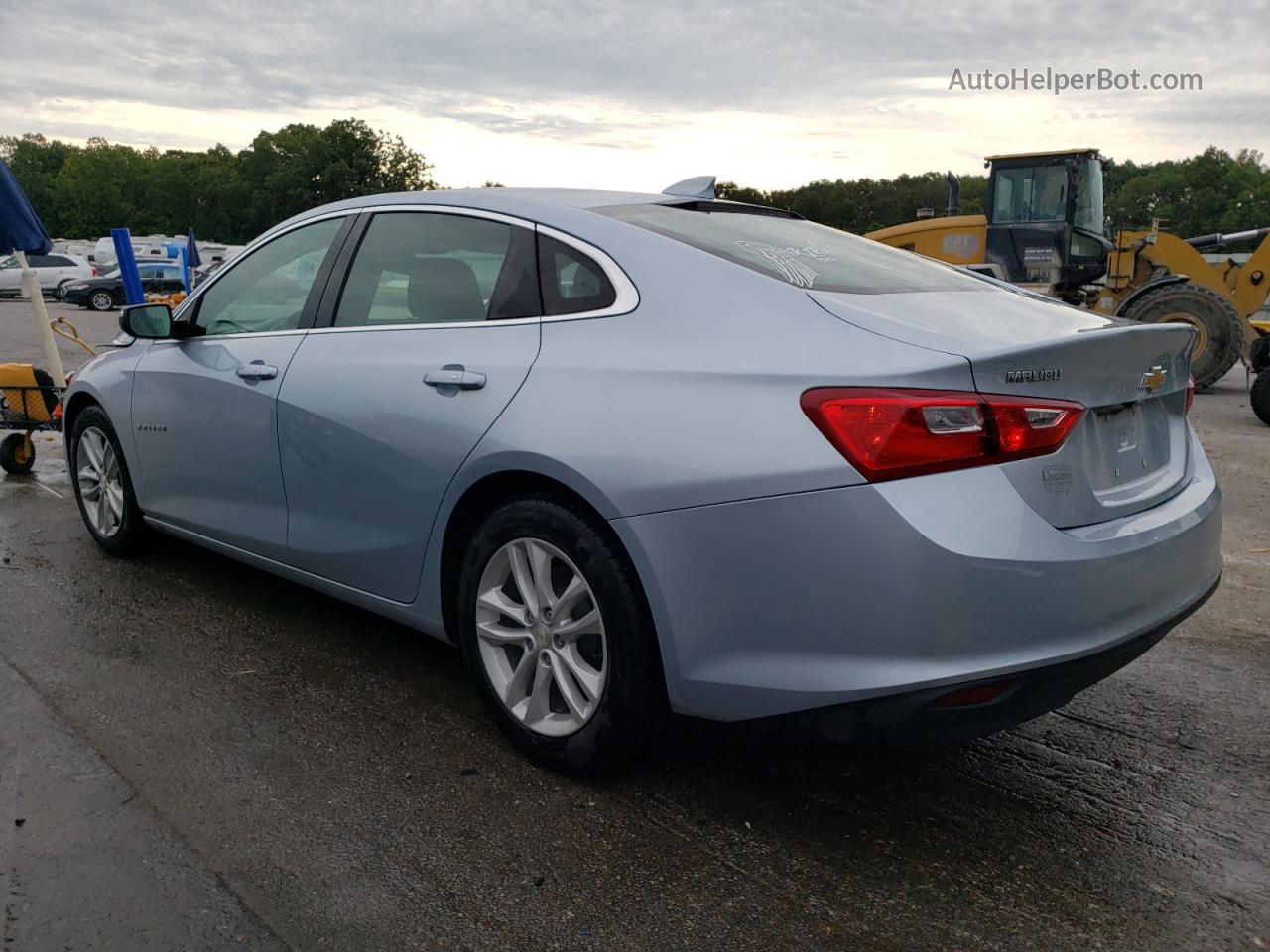 2017 Chevrolet Malibu Lt Синий vin: 1G1ZE5ST4HF228047