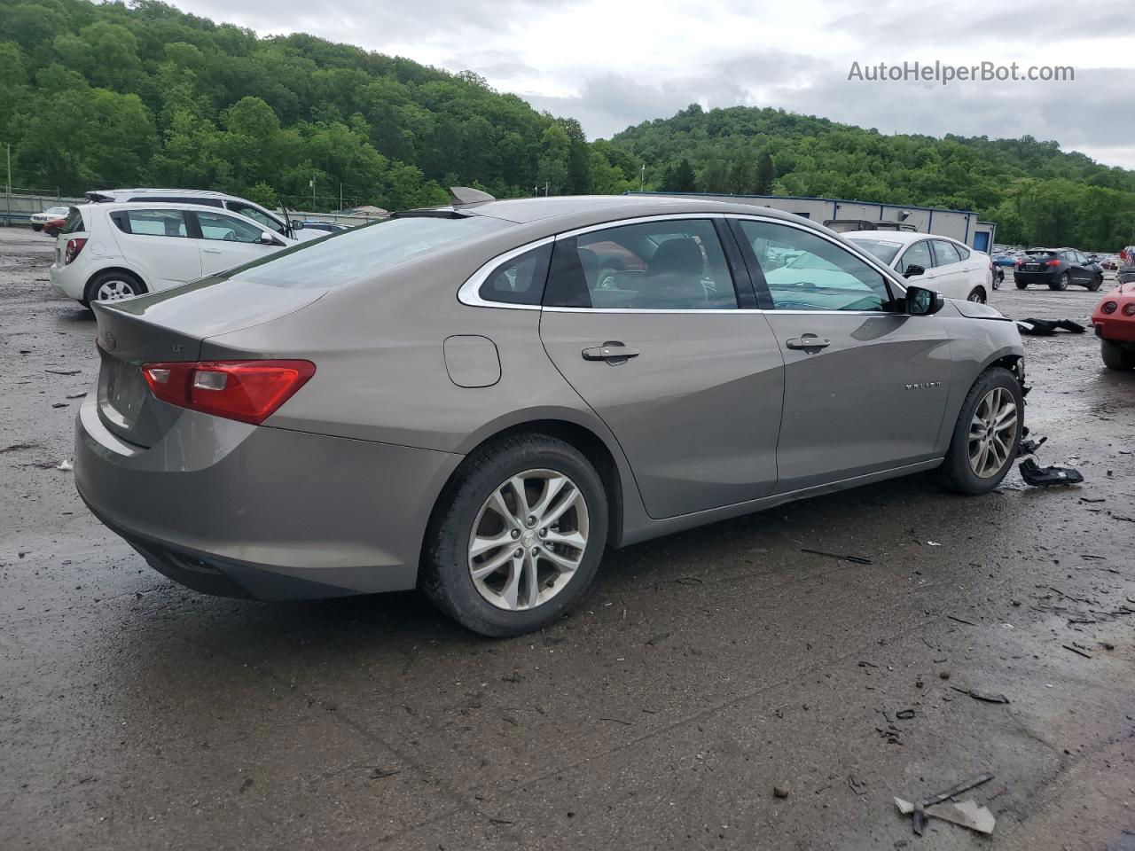 2017 Chevrolet Malibu Lt Tan vin: 1G1ZE5ST4HF271447