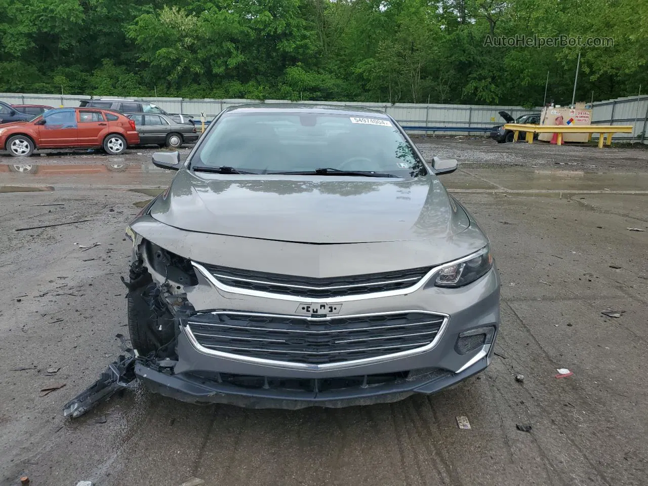 2017 Chevrolet Malibu Lt Tan vin: 1G1ZE5ST4HF271447