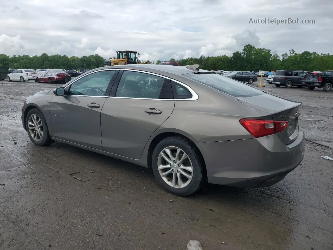 2017 Chevrolet Malibu Lt Желто-коричневый vin: 1G1ZE5ST4HF271447