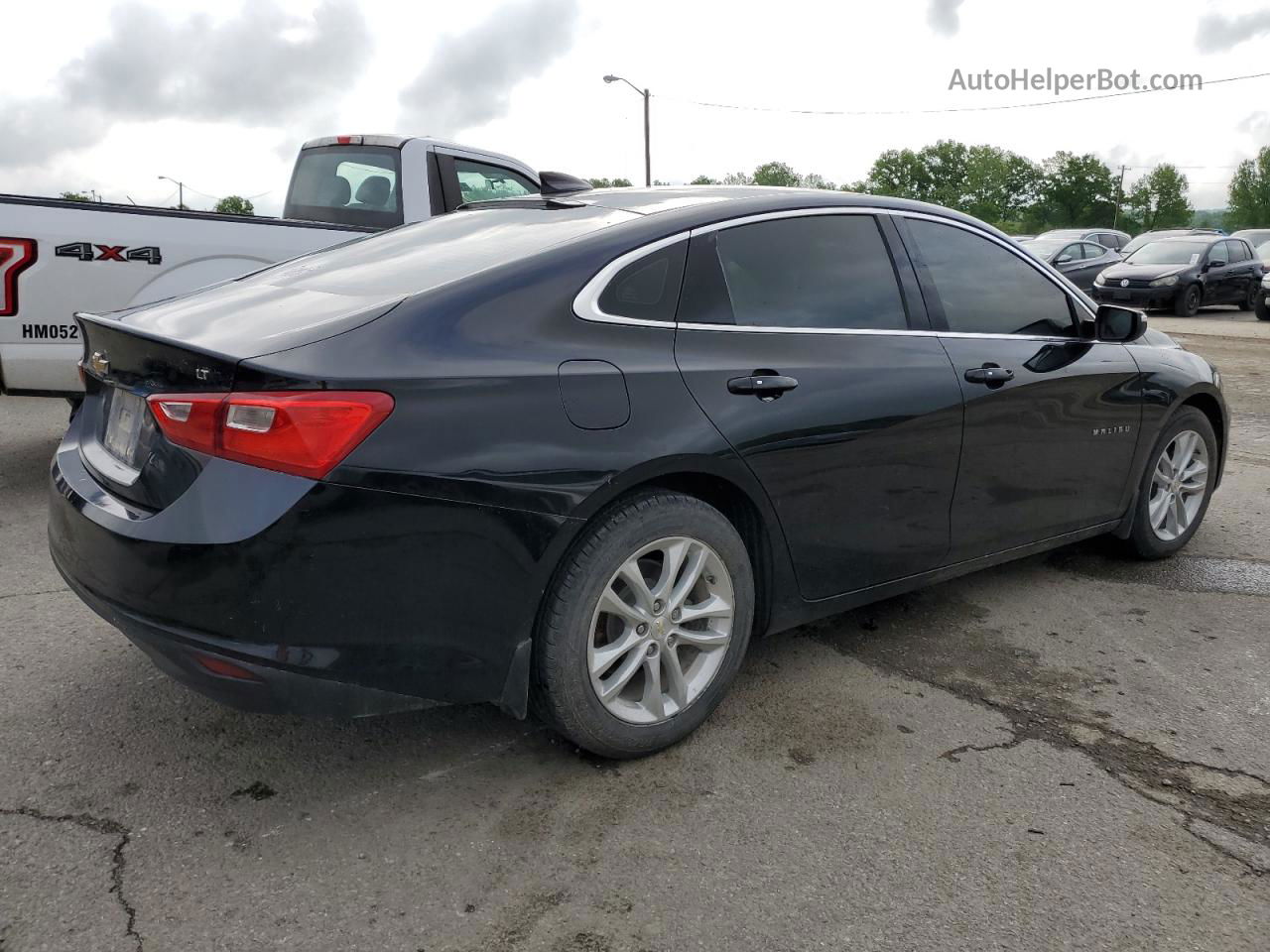 2017 Chevrolet Malibu Lt Black vin: 1G1ZE5ST5HF126157