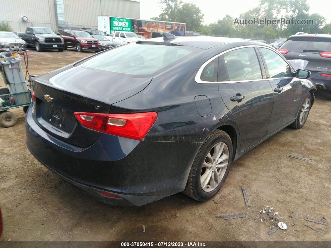 2017 Chevrolet Malibu Lt Синий vin: 1G1ZE5ST5HF126983