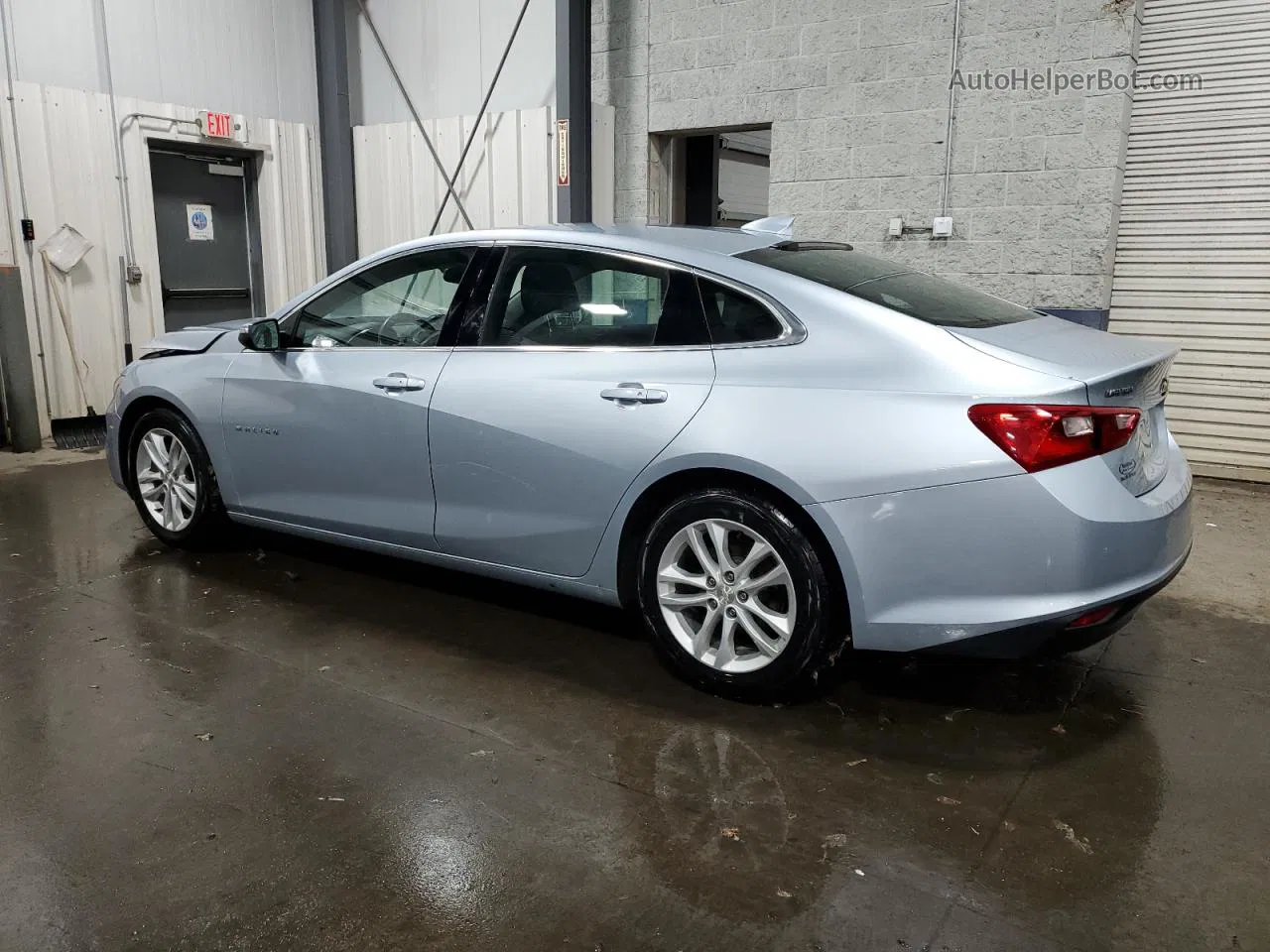 2017 Chevrolet Malibu Lt Blue vin: 1G1ZE5ST5HF155724