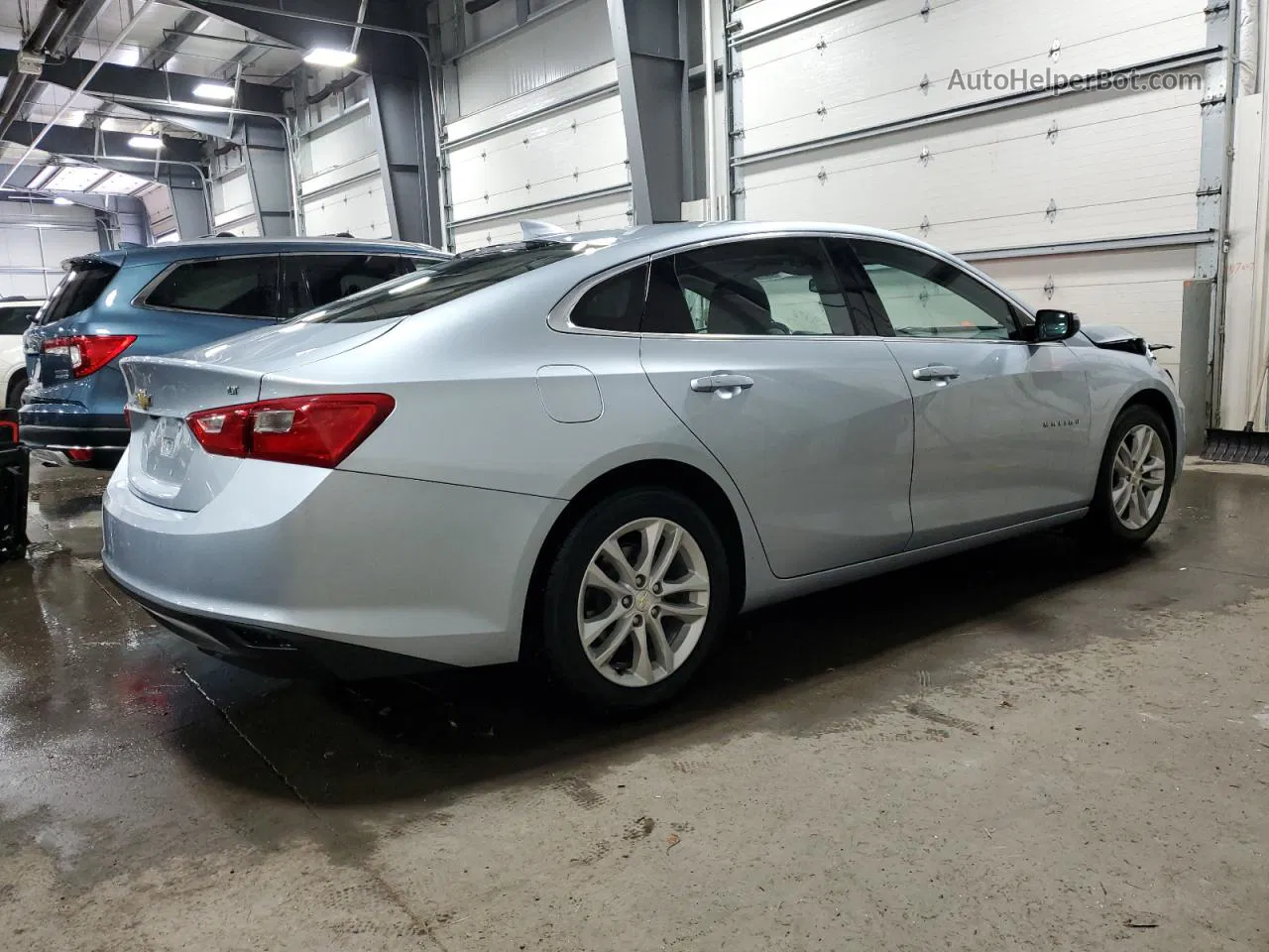 2017 Chevrolet Malibu Lt Blue vin: 1G1ZE5ST5HF155724