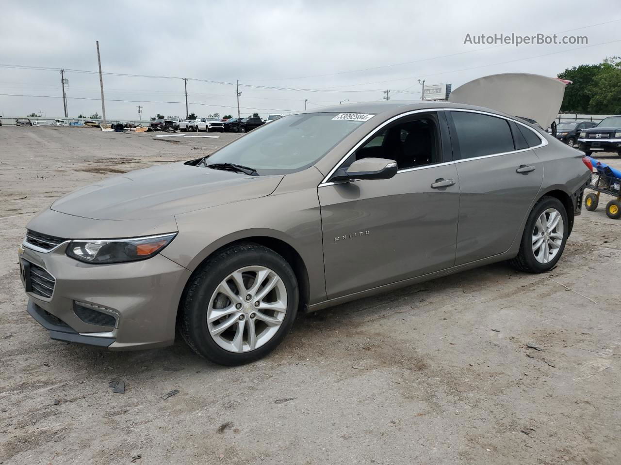 2017 Chevrolet Malibu Lt Tan vin: 1G1ZE5ST5HF180574