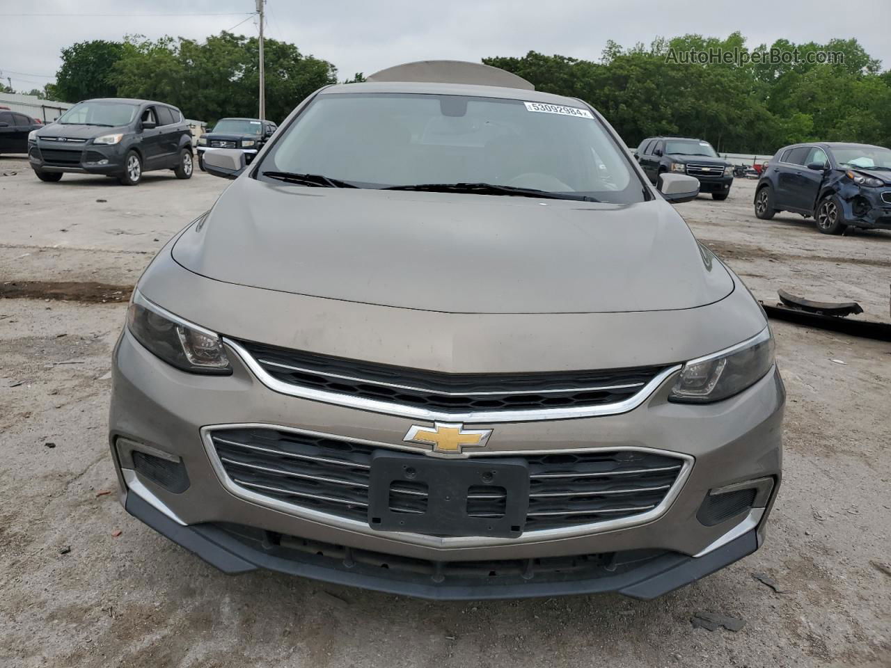 2017 Chevrolet Malibu Lt Tan vin: 1G1ZE5ST5HF180574