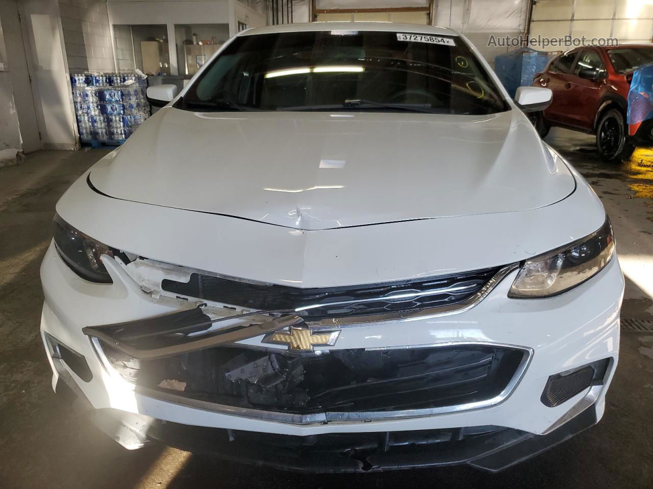 2017 Chevrolet Malibu Lt White vin: 1G1ZE5ST5HF188920