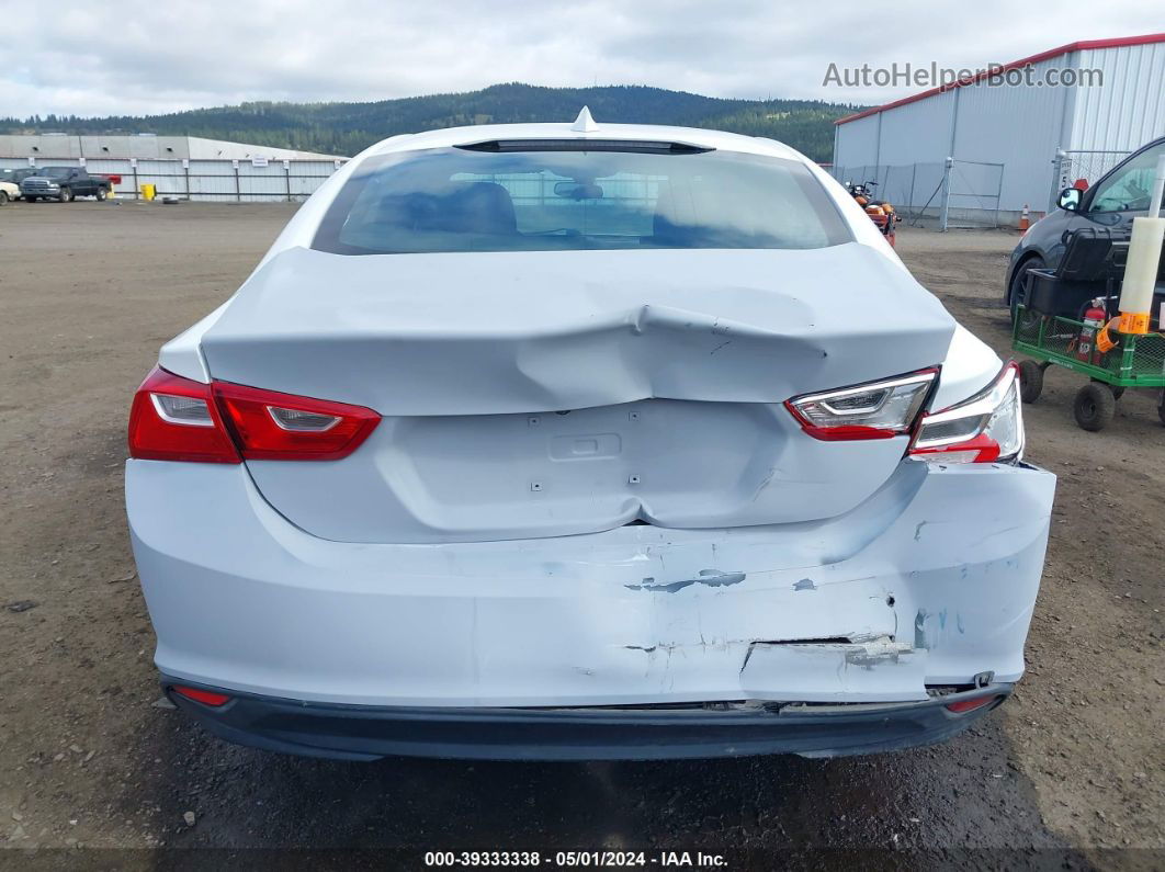 2017 Chevrolet Malibu 1lt White vin: 1G1ZE5ST5HF191056