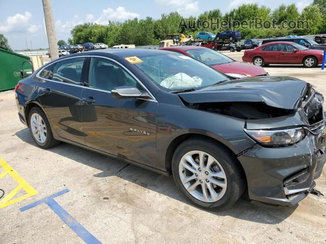 2017 Chevrolet Malibu Lt Gray vin: 1G1ZE5ST5HF195401