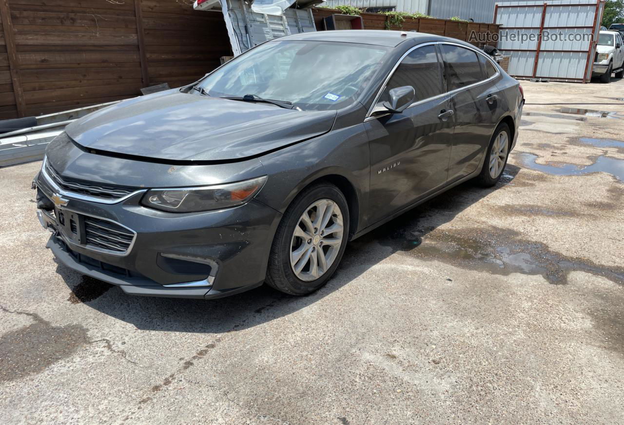 2017 Chevrolet Malibu Lt Gray vin: 1G1ZE5ST5HF201682