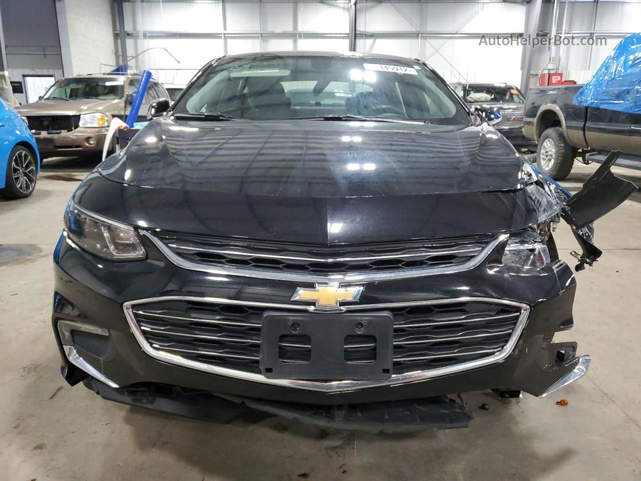 2017 Chevrolet Malibu Lt Черный vin: 1G1ZE5ST5HF243477