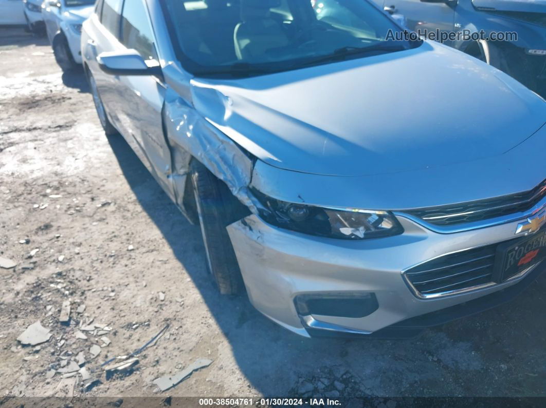 2017 Chevrolet Malibu 1lt Silver vin: 1G1ZE5ST5HF259694