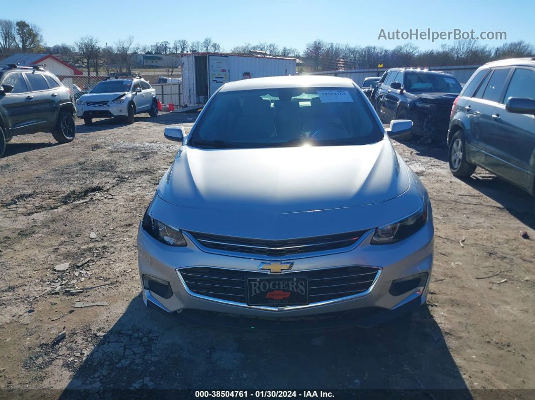 2017 Chevrolet Malibu 1lt Silver vin: 1G1ZE5ST5HF259694