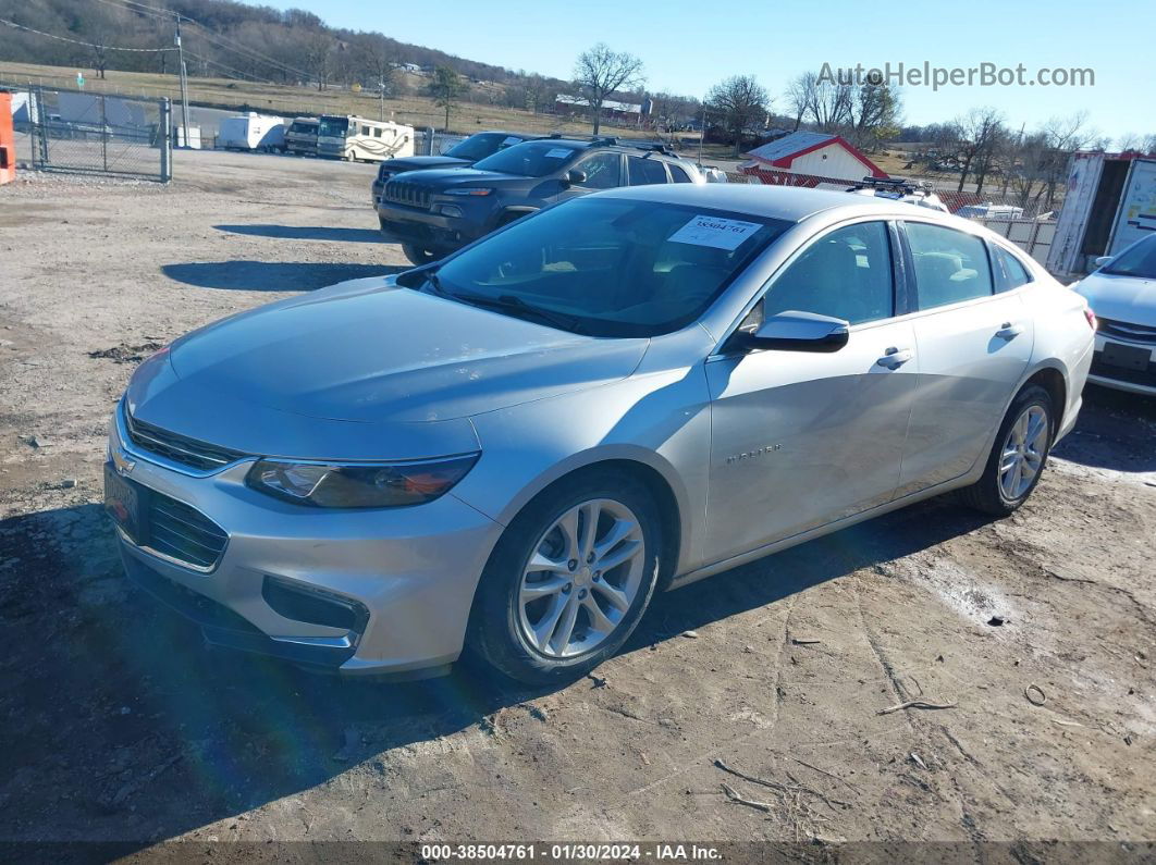 2017 Chevrolet Malibu 1lt Silver vin: 1G1ZE5ST5HF259694