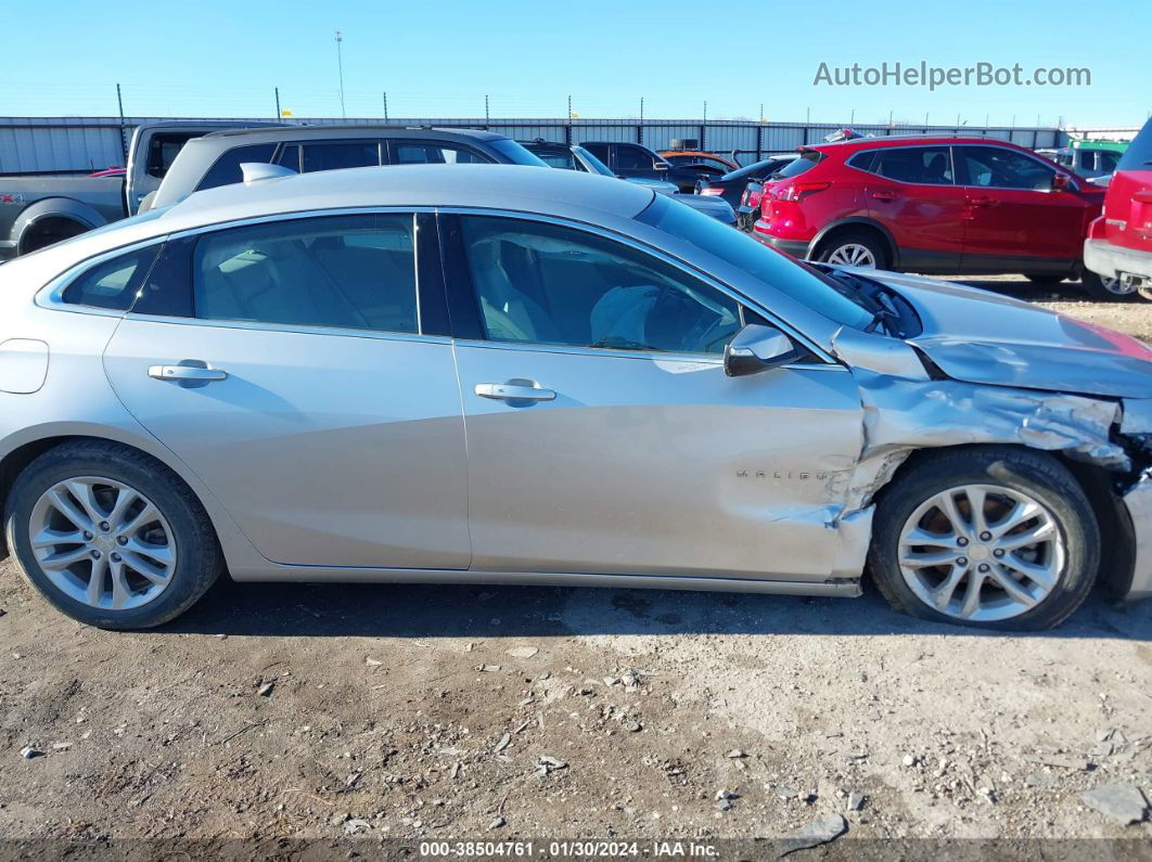 2017 Chevrolet Malibu 1lt Silver vin: 1G1ZE5ST5HF259694