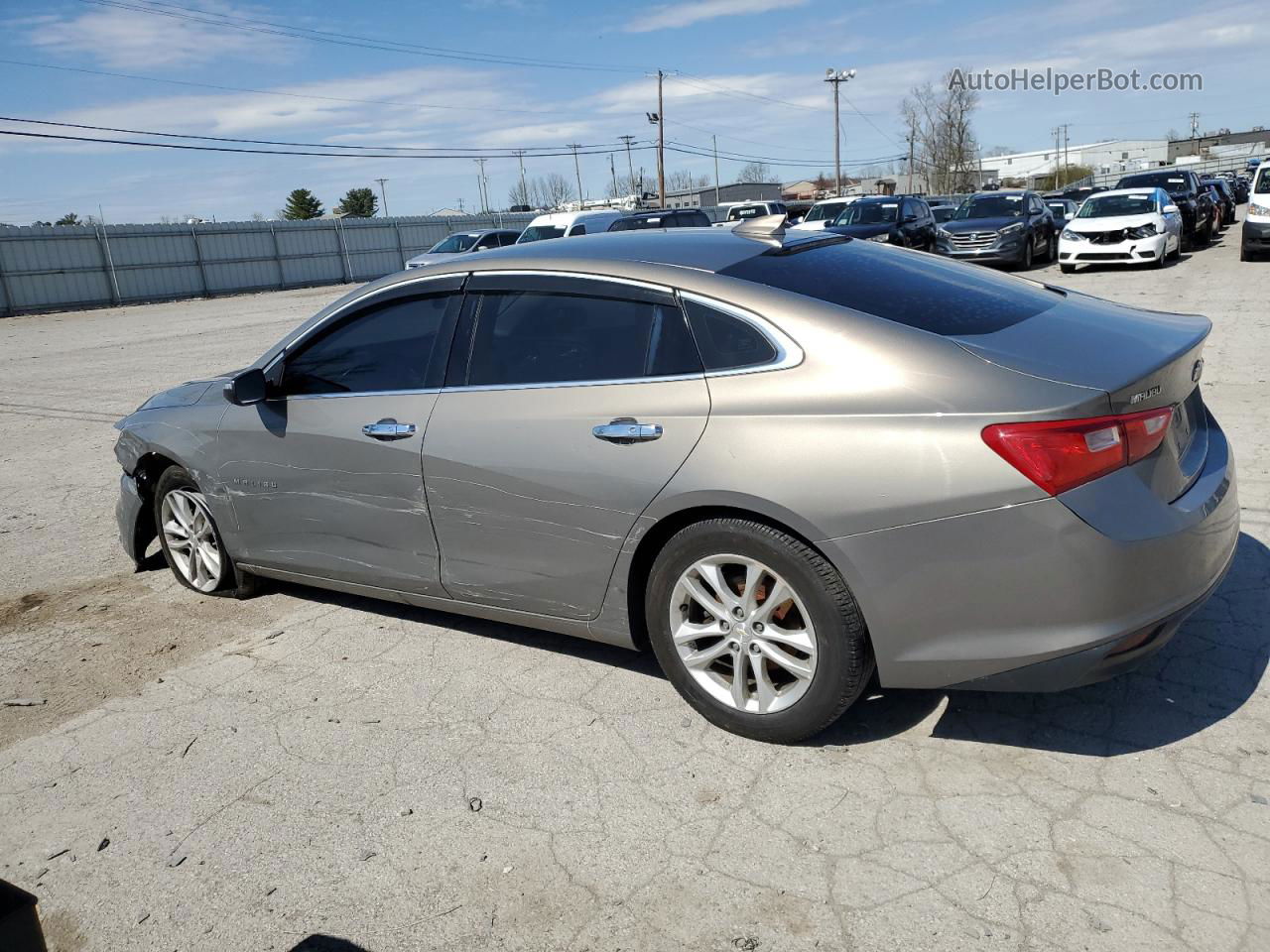 2017 Chevrolet Malibu Lt Tan vin: 1G1ZE5ST5HF262563