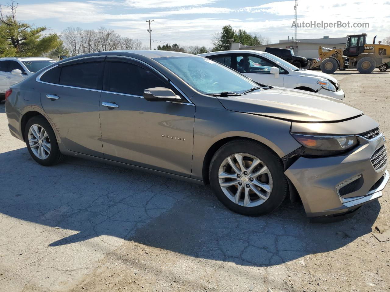 2017 Chevrolet Malibu Lt Желто-коричневый vin: 1G1ZE5ST5HF262563