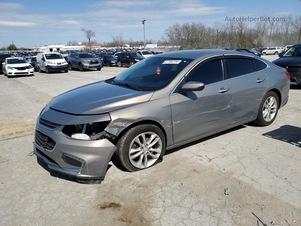 2017 Chevrolet Malibu Lt Tan vin: 1G1ZE5ST5HF262563