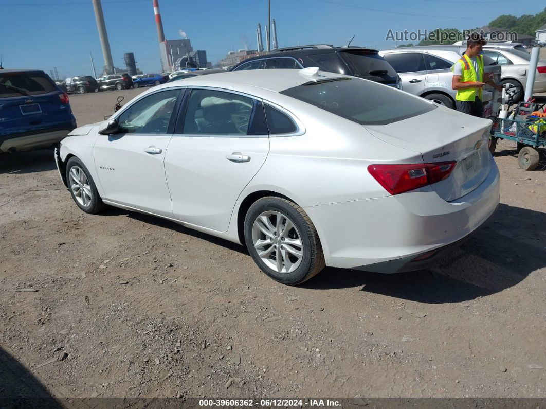 2017 Chevrolet Malibu 1lt White vin: 1G1ZE5ST6HF111120