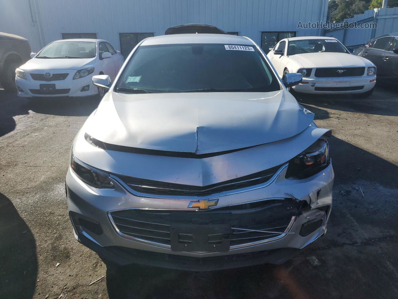 2017 Chevrolet Malibu Lt Серебряный vin: 1G1ZE5ST6HF131397