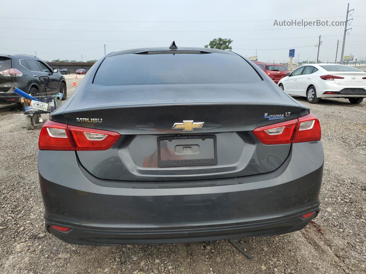 2017 Chevrolet Malibu Lt Серый vin: 1G1ZE5ST6HF138642