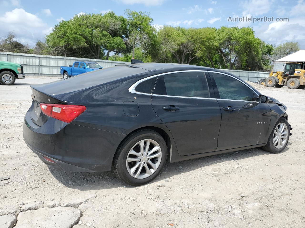 2017 Chevrolet Malibu Lt Black vin: 1G1ZE5ST6HF153691