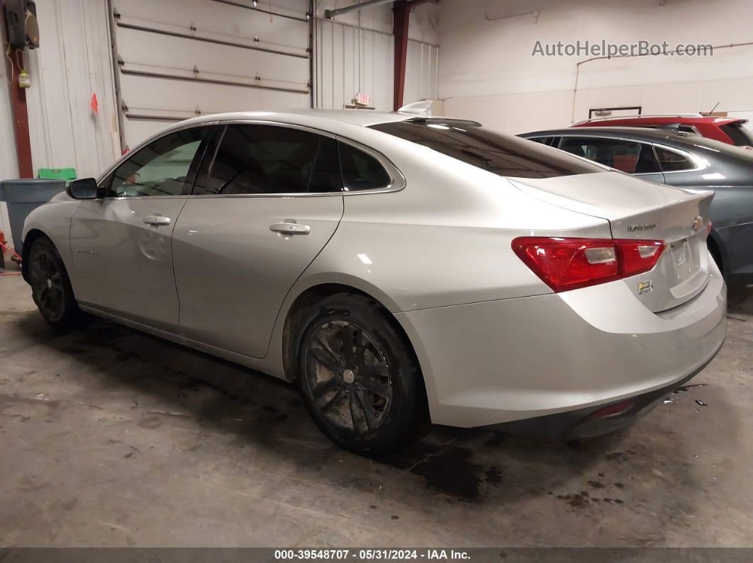 2017 Chevrolet Malibu 1lt Silver vin: 1G1ZE5ST6HF196055