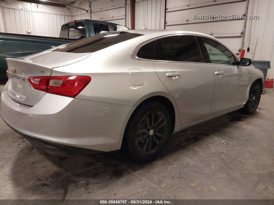 2017 Chevrolet Malibu 1lt Silver vin: 1G1ZE5ST6HF196055