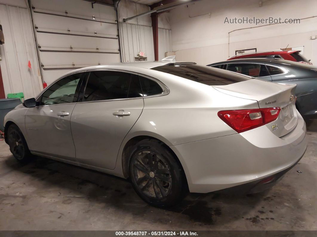 2017 Chevrolet Malibu 1lt Silver vin: 1G1ZE5ST6HF196055