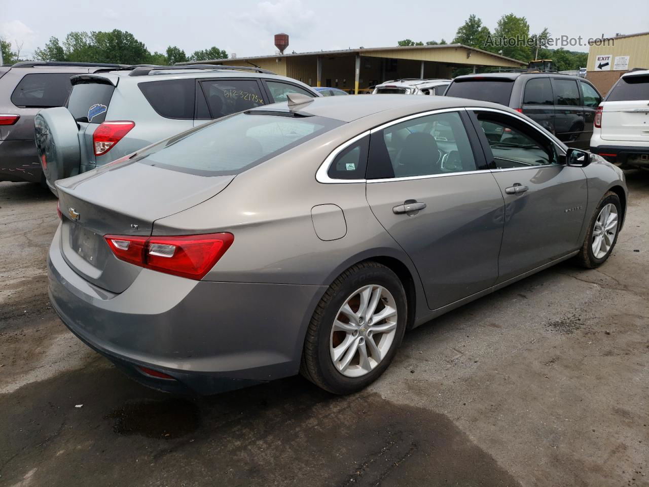 2017 Chevrolet Malibu Lt Gray vin: 1G1ZE5ST6HF202369