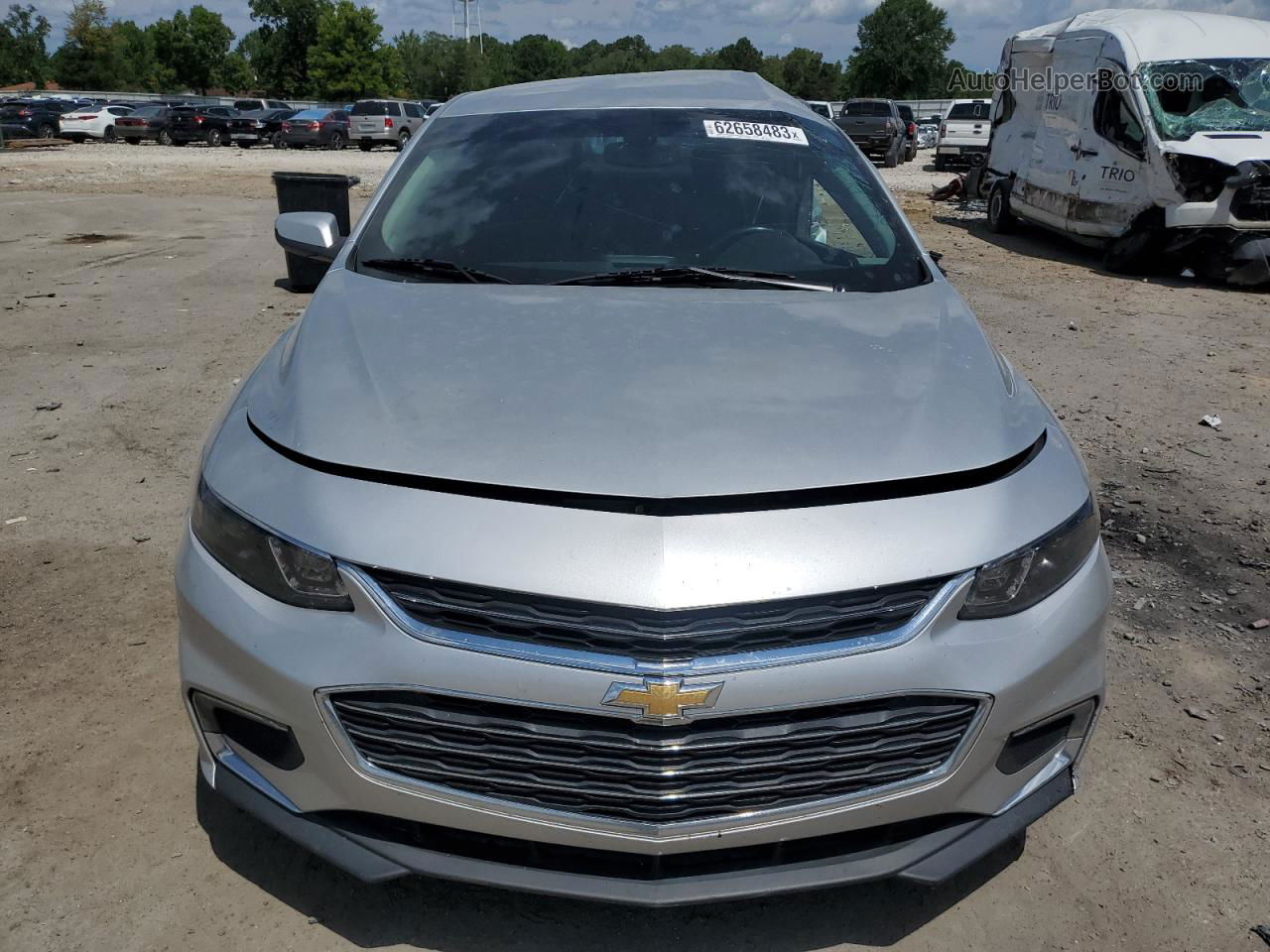 2017 Chevrolet Malibu Lt Silver vin: 1G1ZE5ST6HF204574