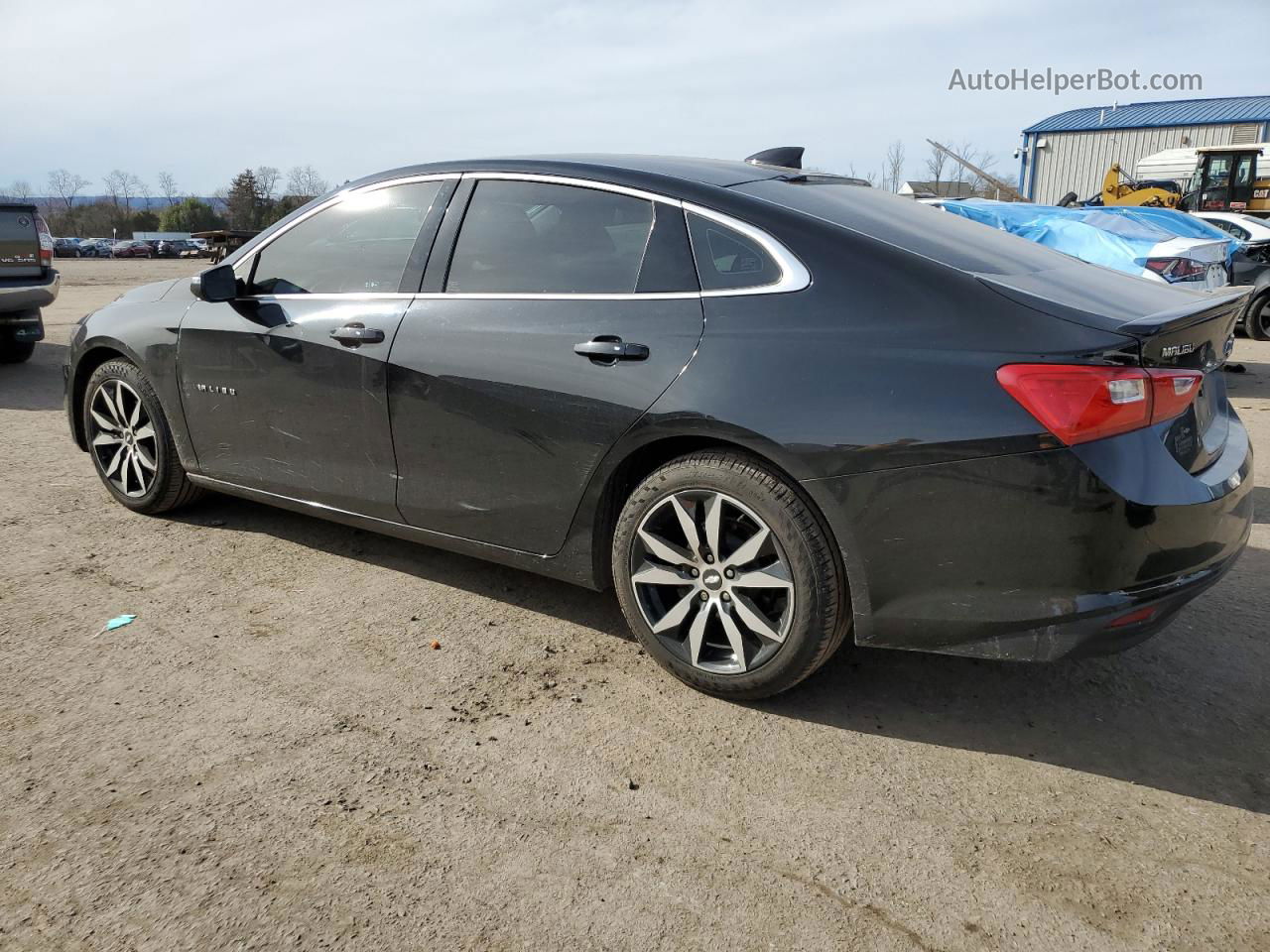 2017 Chevrolet Malibu Lt Black vin: 1G1ZE5ST6HF222654