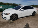 2017 Chevrolet Malibu Lt White vin: 1G1ZE5ST6HF260854