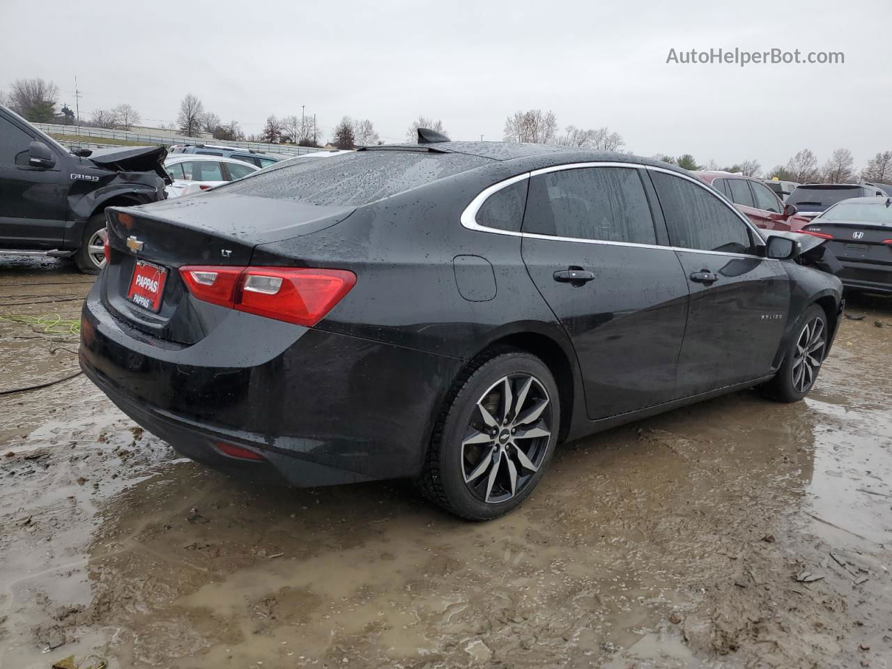 2017 Chevrolet Malibu Lt Черный vin: 1G1ZE5ST6HF292008