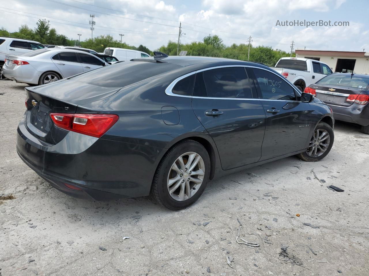 2017 Chevrolet Malibu Lt Угольный vin: 1G1ZE5ST7HF113605