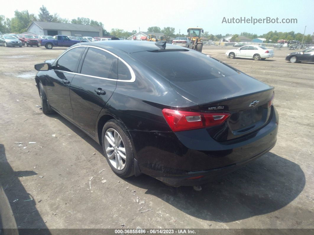 2017 Chevrolet Malibu 1lt Black vin: 1G1ZE5ST7HF116875