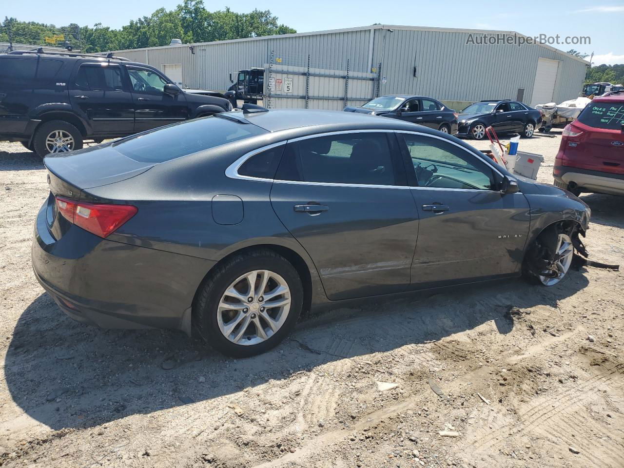 2017 Chevrolet Malibu Lt Gray vin: 1G1ZE5ST7HF192399