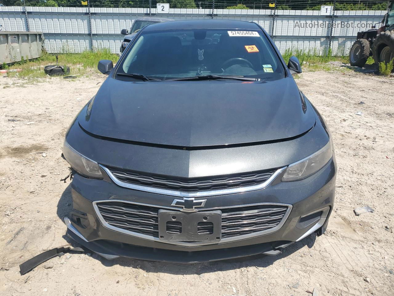 2017 Chevrolet Malibu Lt Gray vin: 1G1ZE5ST7HF192399