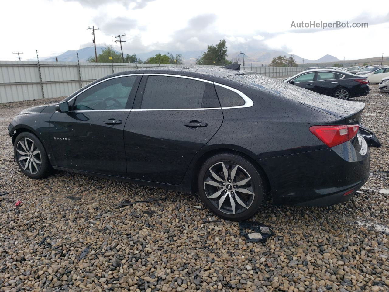 2017 Chevrolet Malibu Lt Black vin: 1G1ZE5ST7HF197229