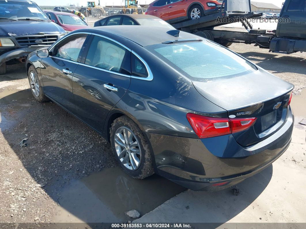 2017 Chevrolet Malibu 1lt Gray vin: 1G1ZE5ST7HF207662