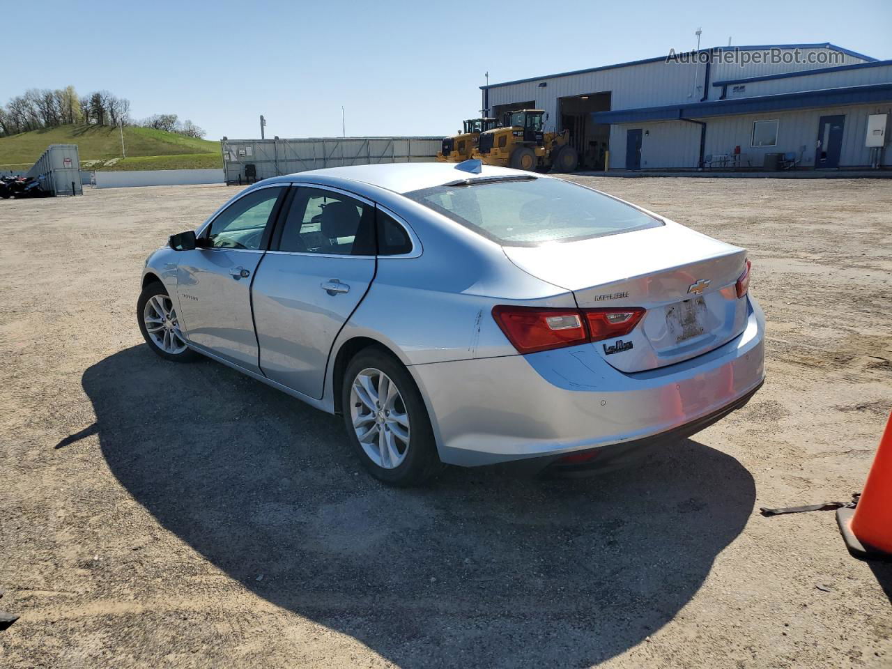 2017 Chevrolet Malibu Lt Серебряный vin: 1G1ZE5ST7HF221741