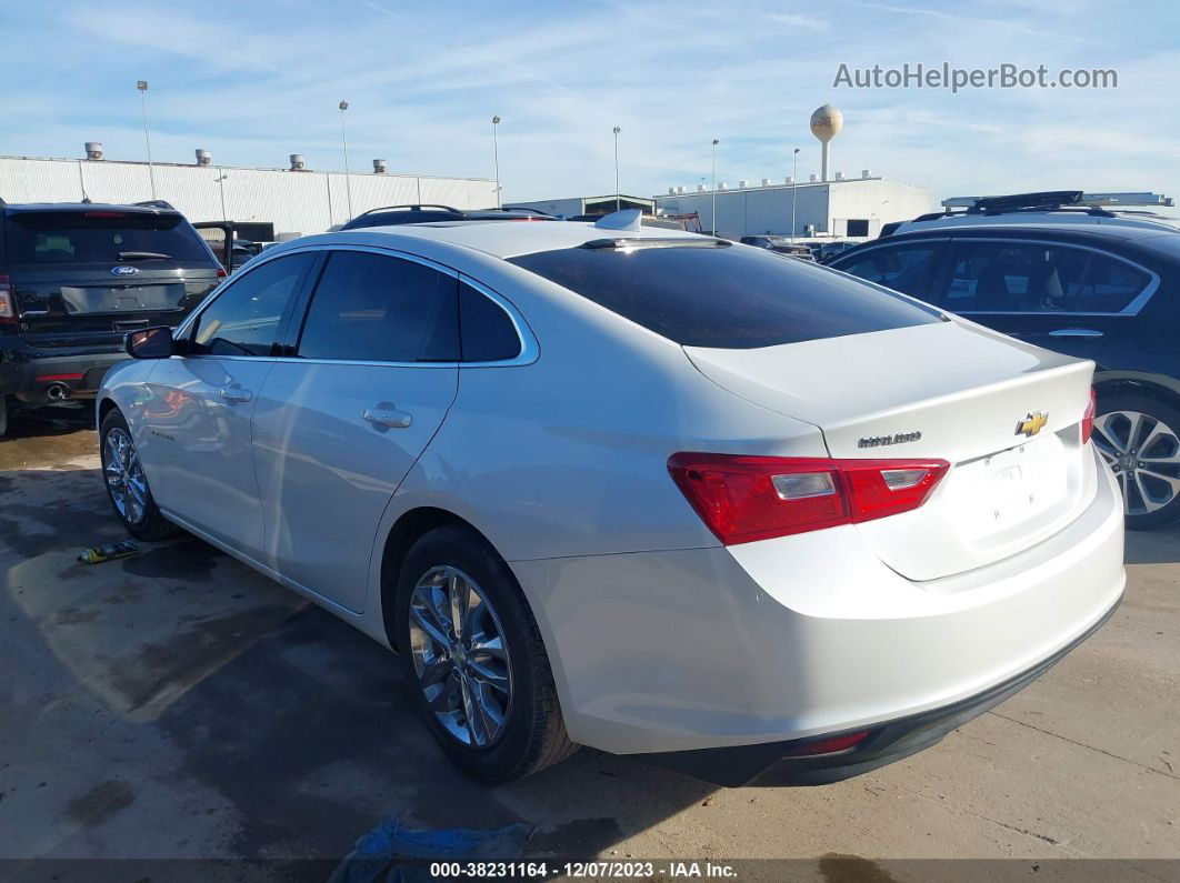 2017 Chevrolet Malibu 1lt White vin: 1G1ZE5ST7HF242069