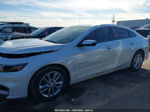 2017 Chevrolet Malibu 1lt White vin: 1G1ZE5ST7HF242069