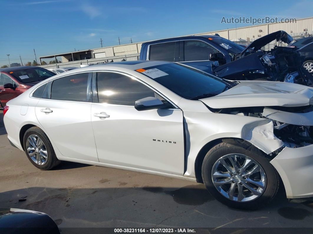 2017 Chevrolet Malibu 1lt White vin: 1G1ZE5ST7HF242069