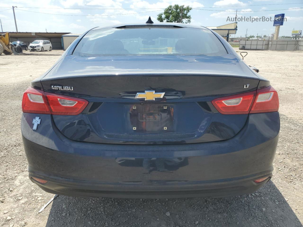 2017 Chevrolet Malibu Lt Blue vin: 1G1ZE5ST7HF264055